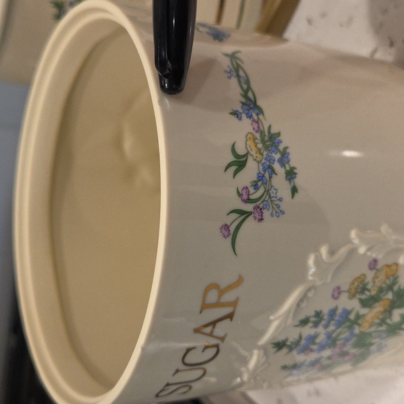 The Lenox Spice Garden 1993 Set Of 4 Canisters (Rare) - Picture 10 of 10